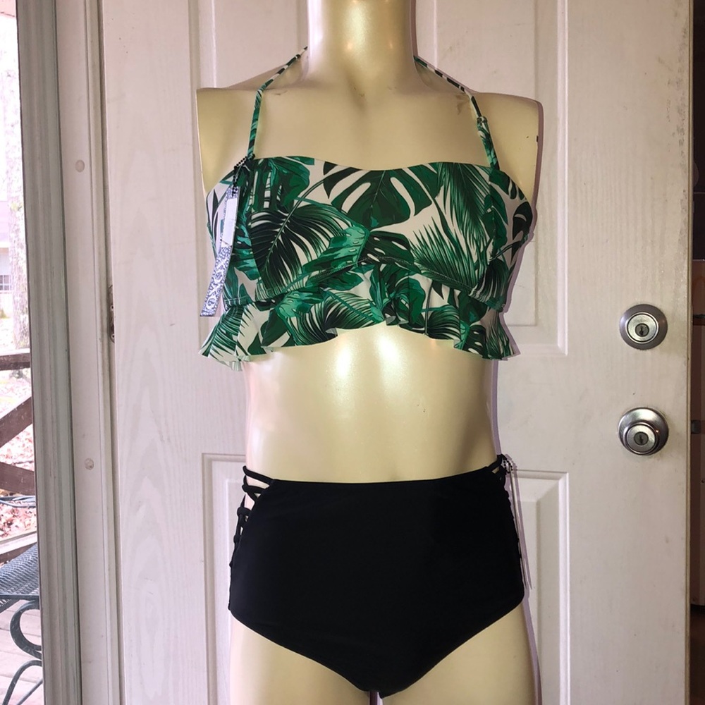 NWT XOXO Bikini Set - Highwaisted Bottoms